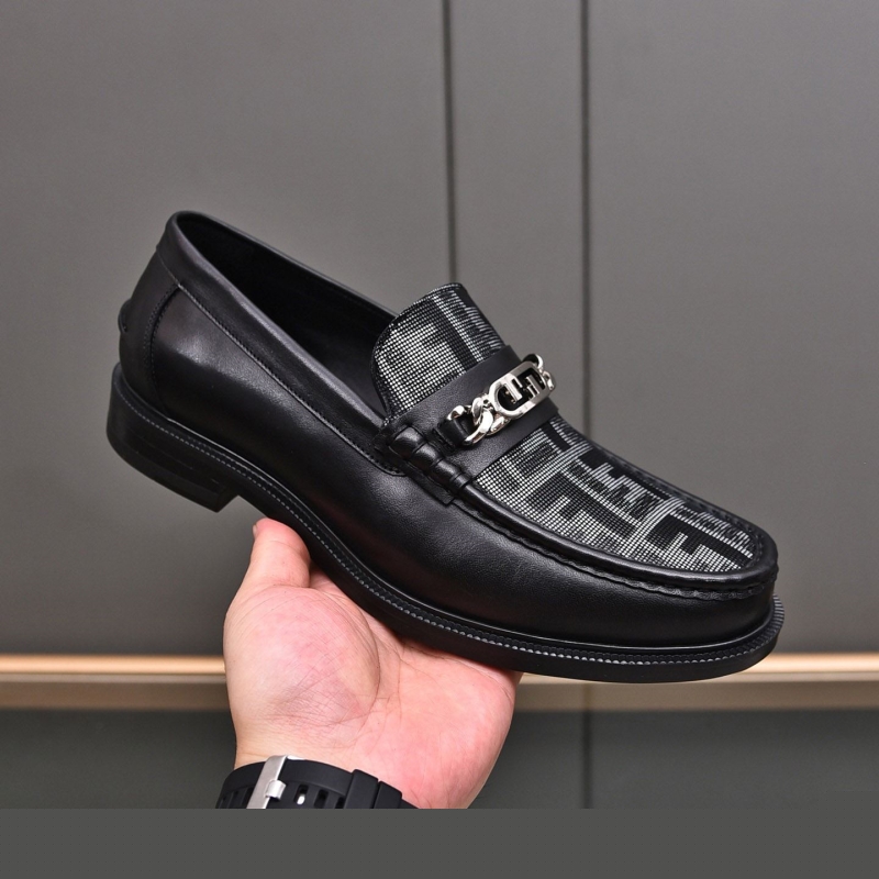F**di leather shoes